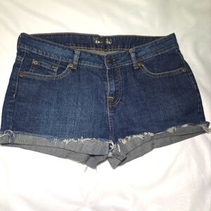 Bitten Denim Jean Shorts By Sarah Jessica Parker- Size 10